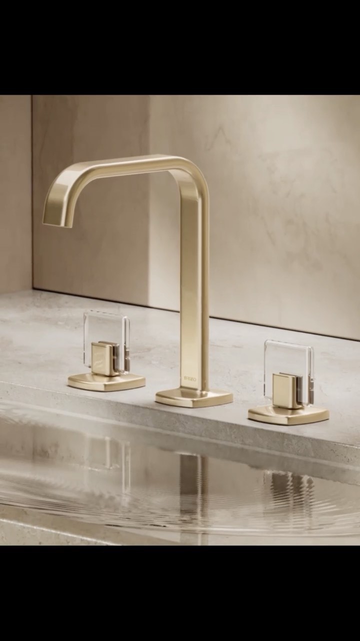 As line meets contour, geometry meets infusion. 
Discover the Rare Alchemy of Allaria by @brizofaucet!
-
#repost 📸
-
#brizo #brizofaucet #bath #faucet #bathfaucet #sinkfaucet #gold #unique #brandnew #new #collection #newcollection #highend #luxury #modern #craftsmanship #eyecatching #designideas #modernhome