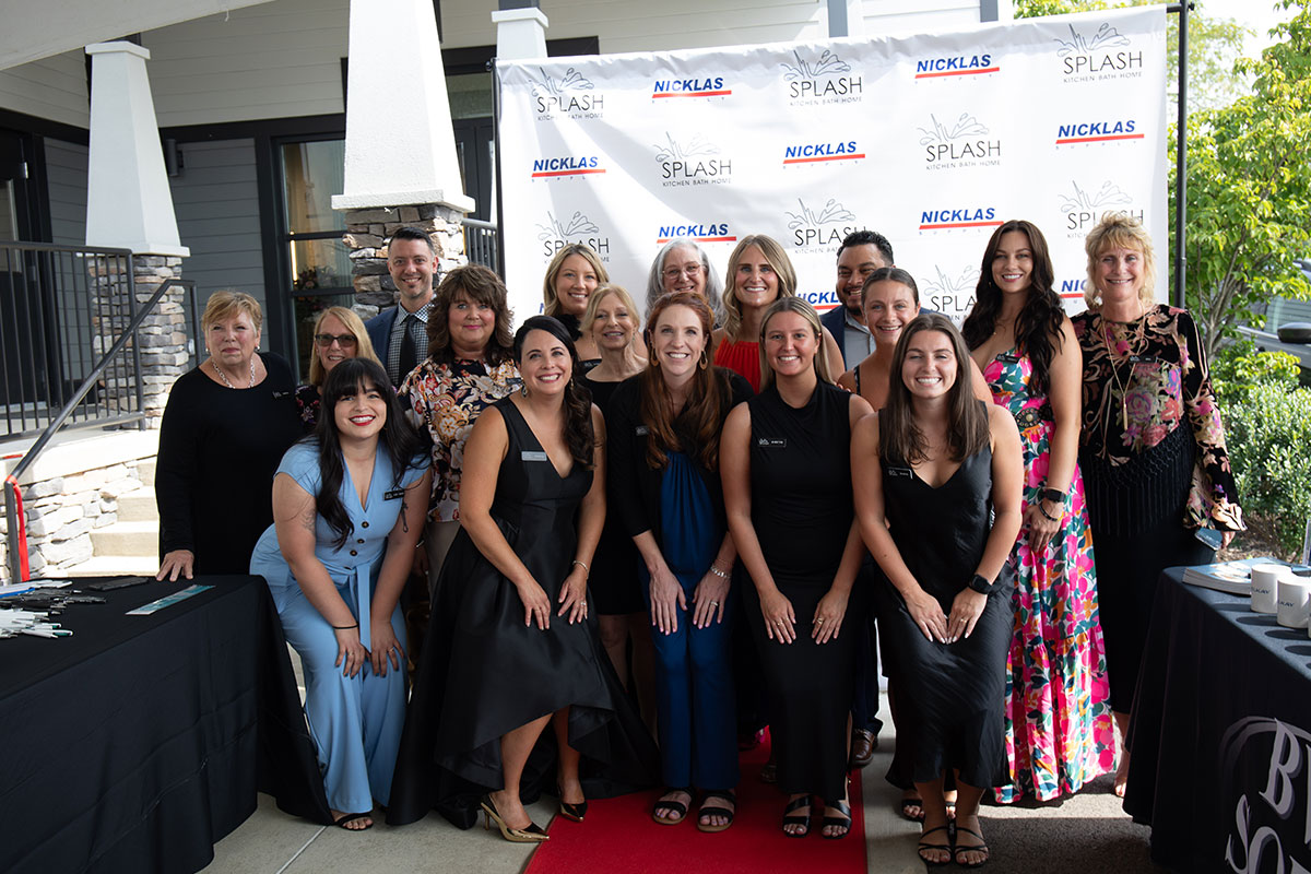 Kitchen and Bath Dealers Red Carpet Group Photo - SPLASH Showrooms