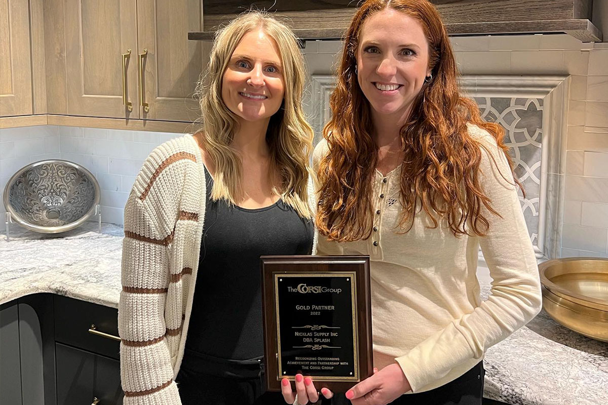 Kitchen and Bath Design Center Award Group Photo - SPLASH Showrooms