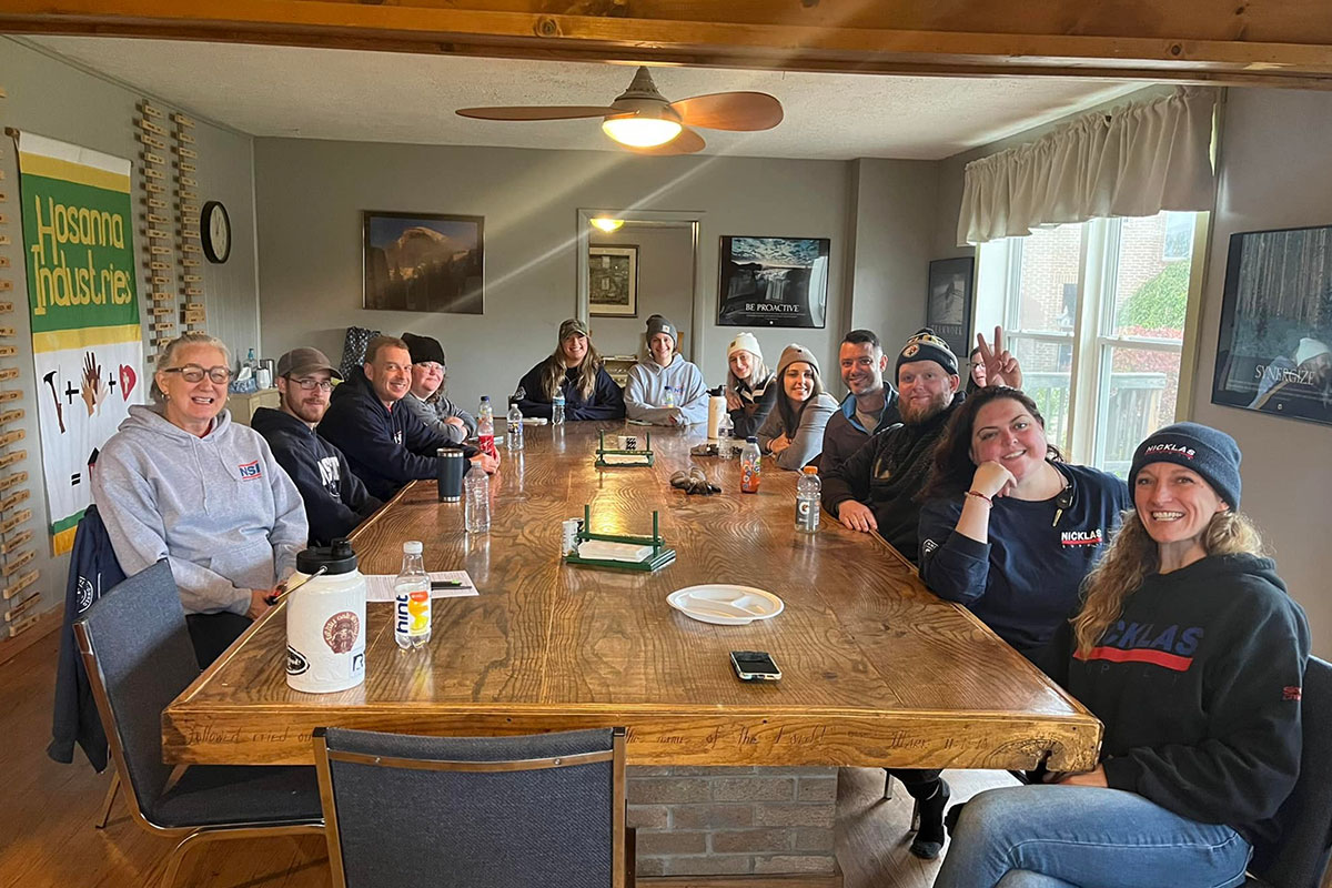 Kitchen and Bath Design Center Team Group Photo Restaurant - SPLASH Showrooms