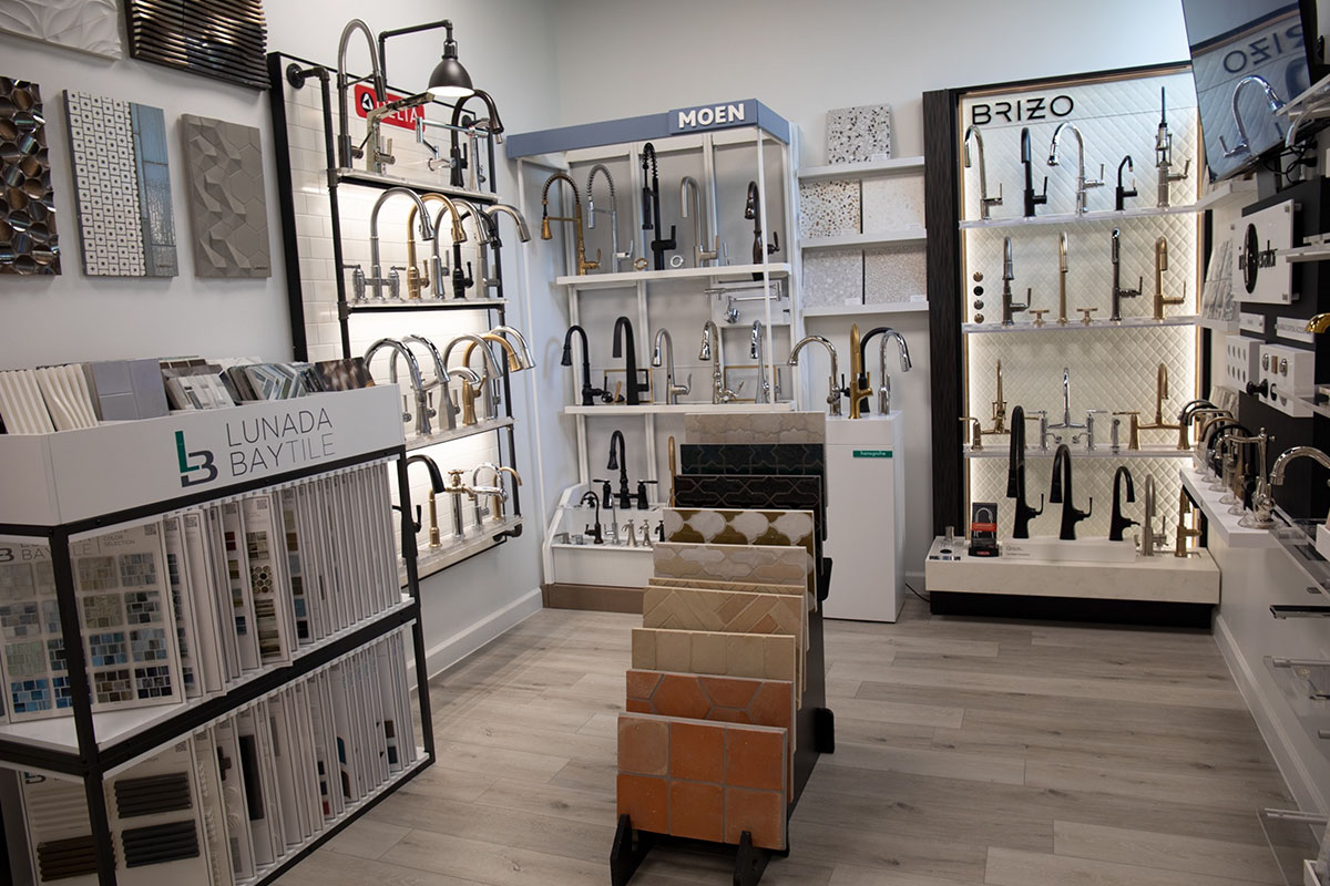 Kitchen and Bath Design Center Faucet Tile Showroom 2 - SPLASH Showrooms