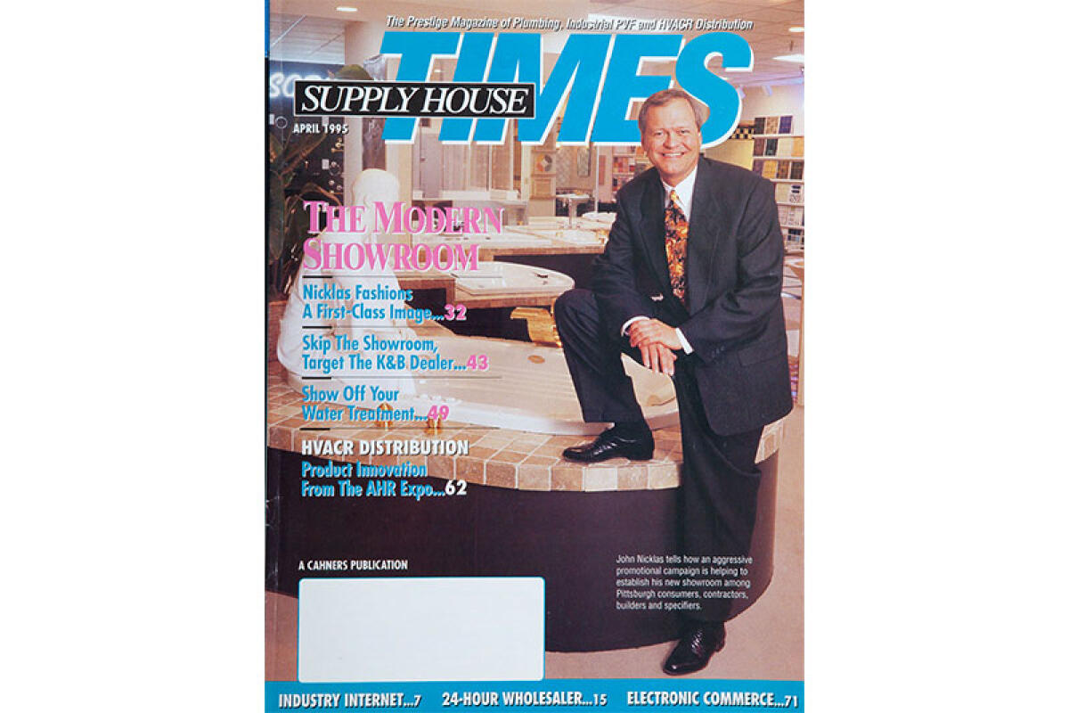 SPLASH Showrooms - Cranberry Opening Magazine Cover