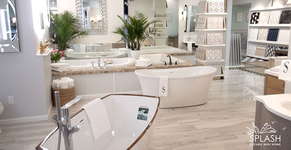 Kitchen and Bath Makeover YouTube Contemporary Bathroom - SPLASH Showrooms