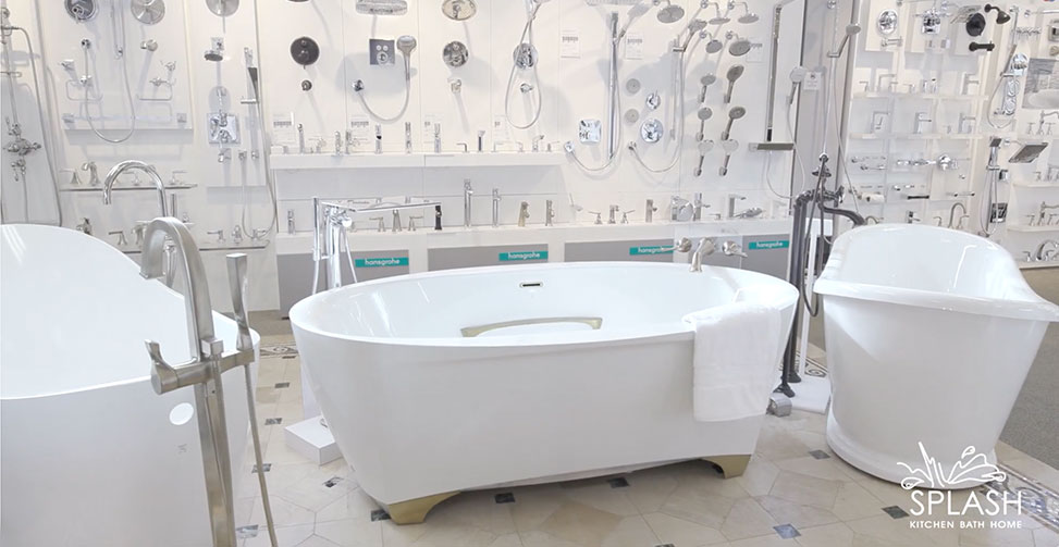 Kitchen and Bath Makeover YouTube Traditional Bathroom - SPLASH Showrooms