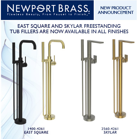 Newport Brass Freestanding Tub Fillers